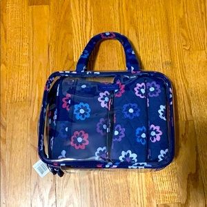 NWT Vera Bradley 4 pc. Cosmetics Organizer